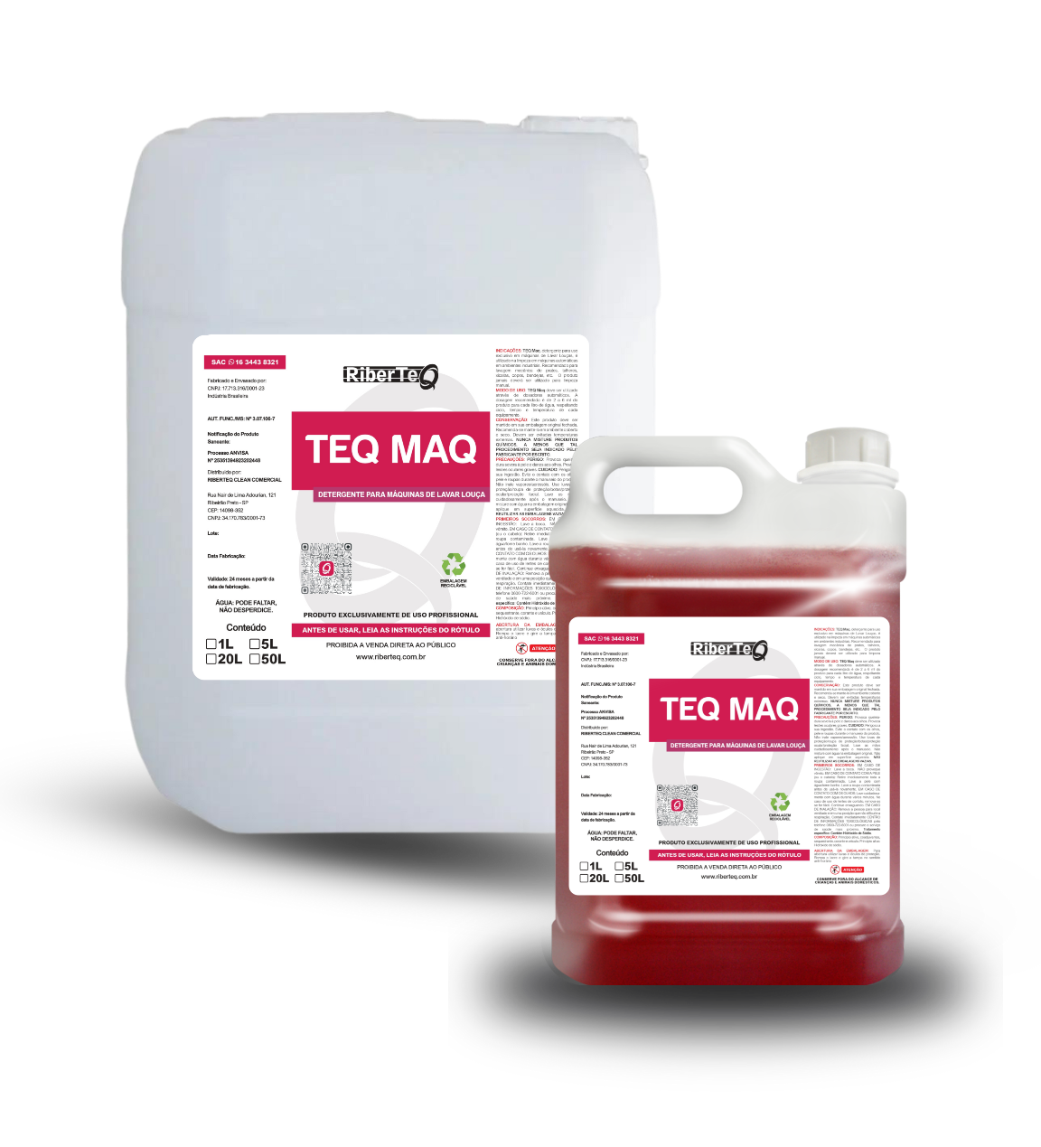 TEQ MAQ Detergente