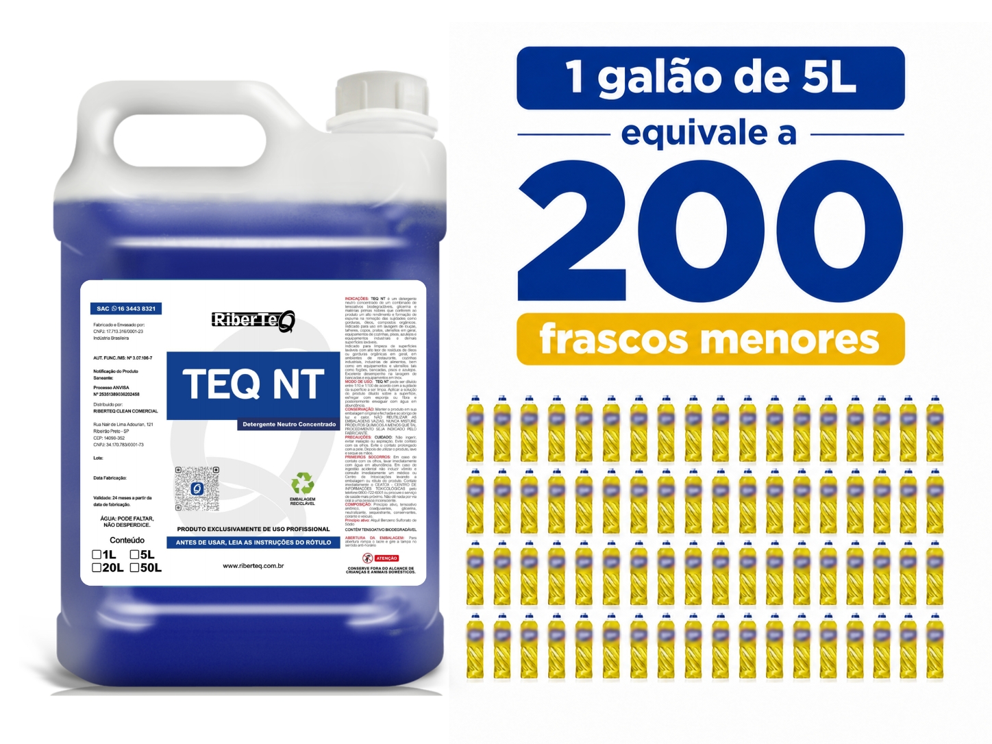 TEQ NT Detergente Neutro